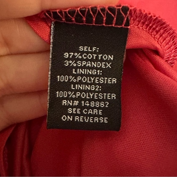 NEW Torrid Women 26 Skater Dress Pink Strappy Flared Square Neckline $99 Fun - Picture 13 of 13